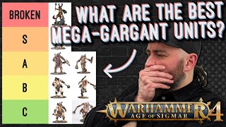 The BEST units you need for a Mega Gargant Army in Age of Sigmar 4 [upl. by Htrowslle]