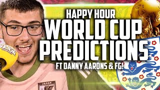 World Cup PREDICTIONS  Ft Danny Aarons amp FG ⚽️ [upl. by Alliw]