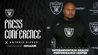 Coach Pierce Rules Out Malcolm Koonce vs Chargers  Raiders  NFL [upl. by Kcirdneked]