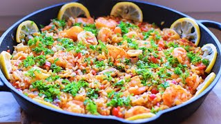 Seafood Paella [upl. by Perkoff158]