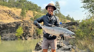 BOBBER FISHING FOR FALL CHINOOK SALMON [upl. by Asta]