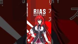 Rias gremory 🖤 High school D x D 🖤 music song love funk rap [upl. by Barbara]