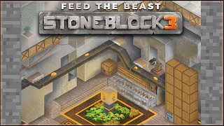 Stoneblock 3 Creating a Mob Farm 4 [upl. by Ayokal457]