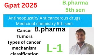 AntineoplasticAnticancerous drugs medicinal chemistry 5th sem [upl. by Ayotan748]