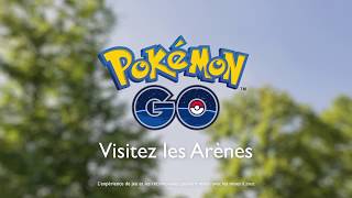 Pokémon GO  Visitez les Arènes [upl. by Atirehgram376]