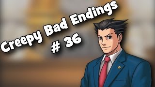 Creepy Bad Endings Phoenix Wright Ace Attorney  Justice For All [upl. by Pedaiah454]