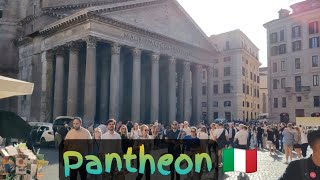 ROME 🇮🇹  Going to PANTHEON Rome Italy pantheon rome italia italy [upl. by Barcus]