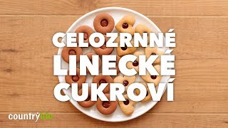 Linecké cukroví z celozrnné špaldové mouky [upl. by Joya]