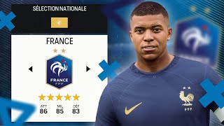 Je RETAPE la FRANCE pour GAGNER une COUPE du MONDE  FC24 [upl. by Lail314]