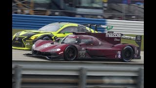 Mazda DPi Mazda Team Joest IMSA 67th 12h Sebring 2019 [upl. by Yniattirb]