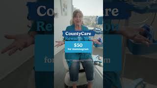 Earn 50 for mammograms with CountyCare Reward yourself and stay healthy [upl. by Joash]