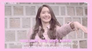 KaraokeThaisub Yoona 윤아 SNSD  덕수궁 돌담길의 봄 Deoksugung Stonewall Walkway Feat 10cm TNTSUB [upl. by Rolfe]