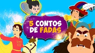 5 Contos de Fadas em Português  Contos Infantis  História infantil para dormir [upl. by Enelyam]