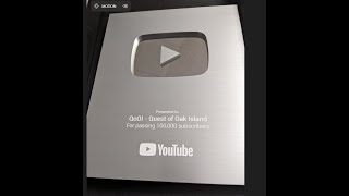 The Curse of Oak Island QoOI 100000 Subscriber Silver Button from YouTube91224 [upl. by Fontana237]