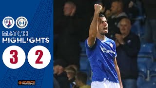 HIGHLIGHTS  Spireites 32 FC Halifax Town [upl. by Yaniv475]