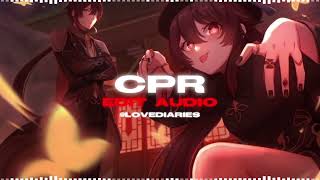 CPR  edit audio [upl. by Ddal833]