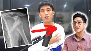 DOCTOR REACTS JUNNIE BOY SHOULDER INJURY [upl. by Iaverne679]