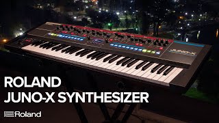 Introducing the Roland JUNOX Synthesizer  Three JUNOs in One JUNO60 JUNO106 and JUNOX [upl. by Neilson746]