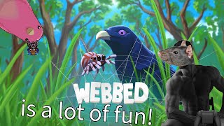 webbed the game about funny spiders [upl. by Assyram620]