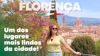 Mostrando um dos lugares mais bonitos e incríveis de Florença na Itália [upl. by Nyliuqcaj]