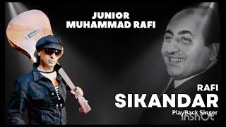 Wo Jb Yaad Aye Buhat Yaad Aye  Song Mohammad Rafi Sb  Cover By Sikandar Rafi [upl. by Ahsal536]