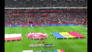 Hymn Mołdawii przed meczem Polska  Mołdawia  Anthem of Moldova  15102023 [upl. by Ylrebnik]