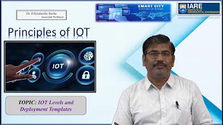 IOT Levels and Deployment Templates by Dr D Khalandar Basha [upl. by Elvia]