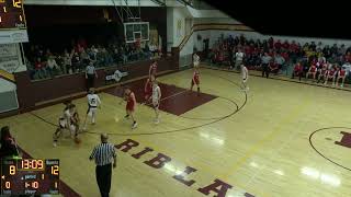 1 Rib Lake vs 8 Thorp  High School Boys Varsity Basketball  WIAA Regional Semifinals [upl. by Kraul]