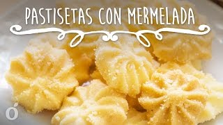 Pastisetas con mermelada  Suaves galletas con pocos ingredientes [upl. by Amabelle]