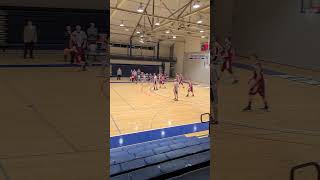 Delhaye steals and Zdiarski scores fairhaven basketball ballislife nba [upl. by Yleoj]