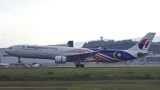 Malaysia Airlines A330300 Plane Spotting at Kuala Lumpur 🇲🇾 [upl. by Babb]