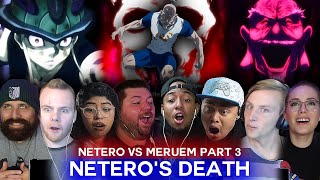 Netero vs Meruem Part 3  HxH Ep 126 Reaction Highlights [upl. by Paten]