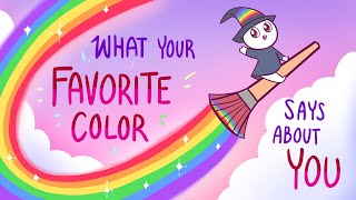 What Your Favorite Color Says About You 🌈🎨🖌️ [upl. by Aihsrop]