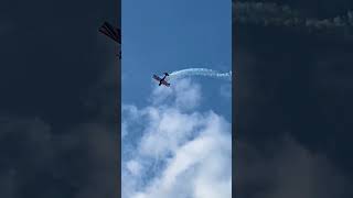 Daring Aerobatics by SingleEngine Plane  Rock the Ramp 2024  Middleton WI Air Show [upl. by Netsirt]