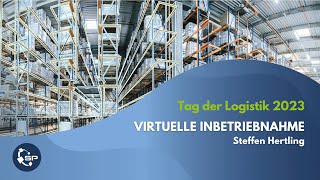 Virtuelle Inbetriebnahme mit Emulate3D  SimTalk 1 zum Tag der Logistik 2023 [upl. by Holofernes]