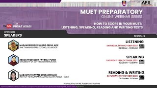 How to Score in Your MUET Listening Test [upl. by Madelle209]