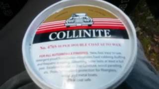 How to apply collinite 476s double coated wax [upl. by Urquhart699]