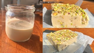 Easy homemade Tahini Recipe How to Make Tahini How to make halva with tahini homemade Halewe tahini [upl. by Colson]