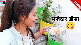 मज़ेदार डोसा का आनंद  sonal sonali verma ka new dosa  vlog newvlog youtubevlog dosa [upl. by Urban]