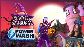 POWERWASH SIMULATOR GAME  2024 Special Limited Time HALLOWEEN Edition [upl. by Tito]