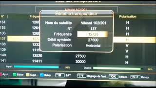 Nouvelle frequence 2023 de la chaine Nedjma TV sur Nilesat [upl. by Lindner]