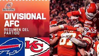 Buffalo Bills vs Kansas City Chiefs  NFL Playoffs 2022  NFL Highlights Resumen en español [upl. by Imak]