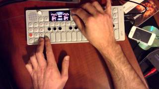 Creating a Hip Hop beat on the Teenage Engineering OP1 [upl. by Pogue170]