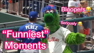 MLB  quotFunniest Momentsquot in Baseball Game Part2 [upl. by Esihcoc]