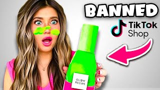 i BOUGHT 100 BANNED TiKTOK Beauty Products [upl. by Annawek476]