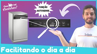 COMO USAR a função AUTOSENSE na lava louças  LL10X Electrolux [upl. by Sacram981]