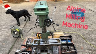 Alpine Milling Machine DM20 240v blackdogmachinery3719 [upl. by Richer]