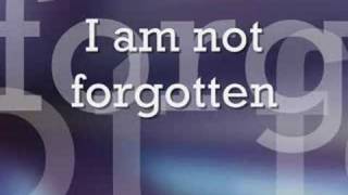 Israel  I Am Not Forgotten lyrics [upl. by Alfredo998]