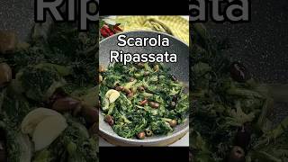 Scarola ripassata con olive  Ricette che Passione [upl. by Pernas766]