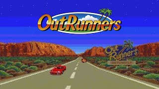 Longplay  OutRunners Arcade amp Original mode  Sega Mega Drive  Genesis [upl. by Neve850]